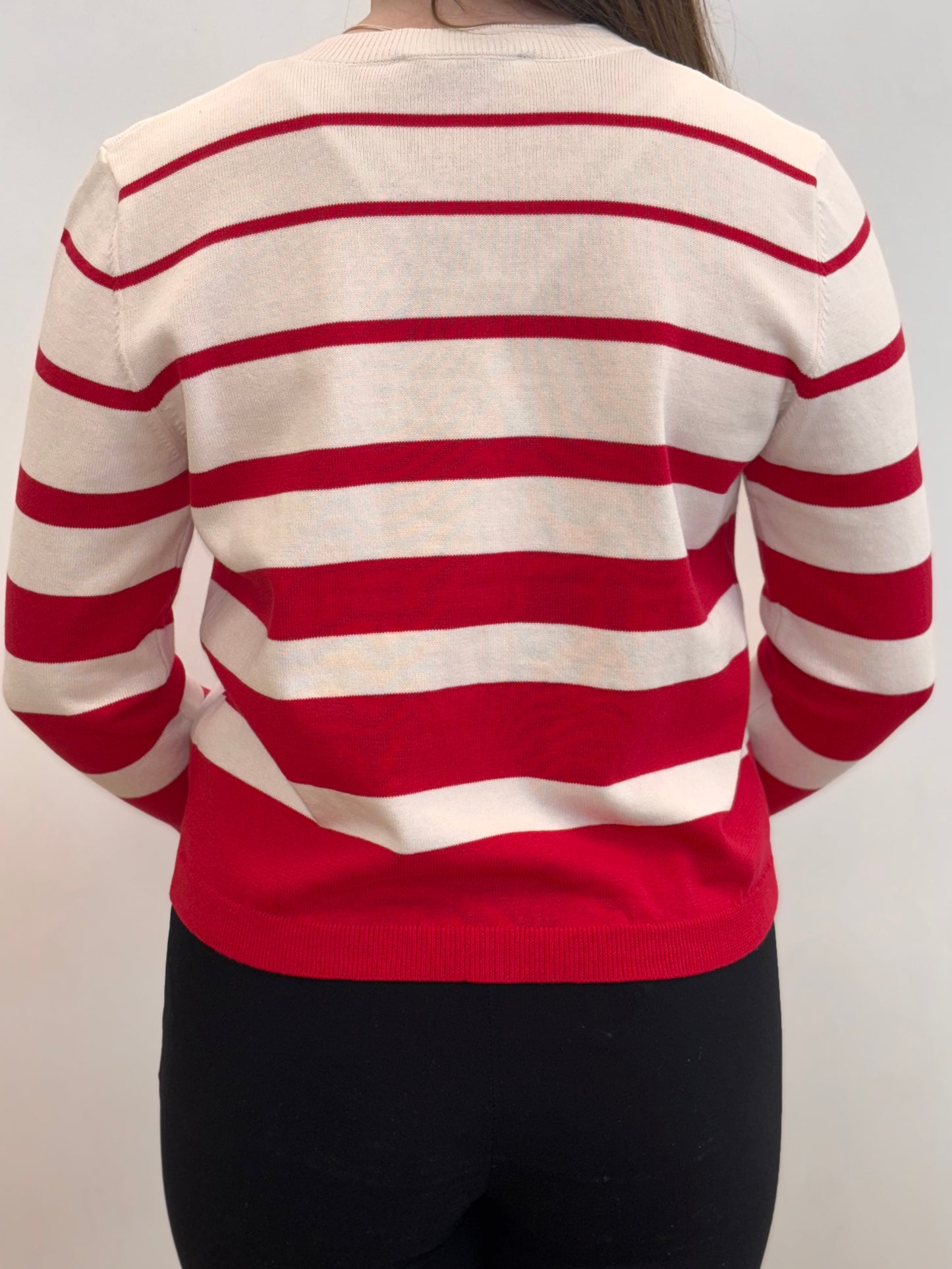 Party Line Striped Cardigan