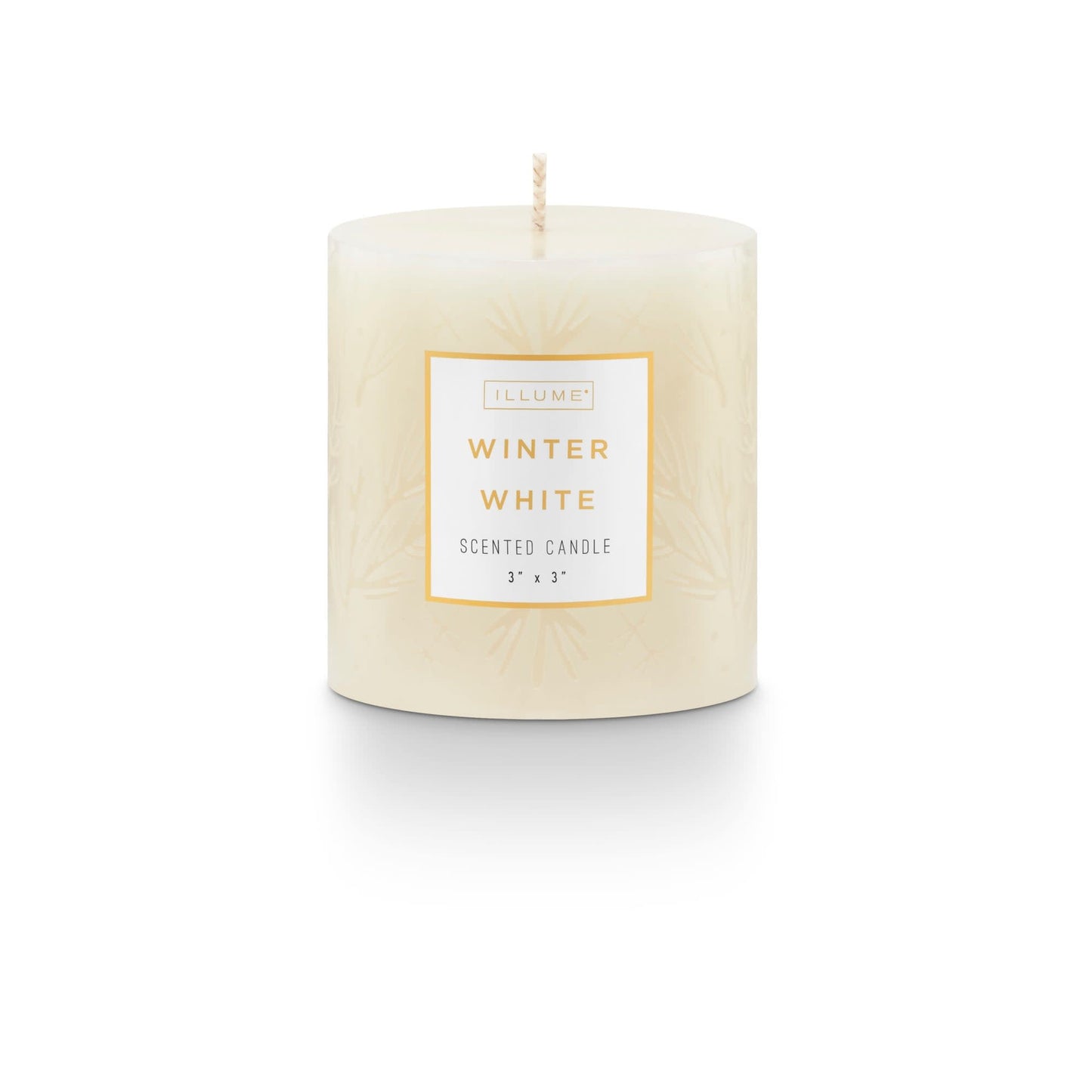 Winter White 3x3 Pillar