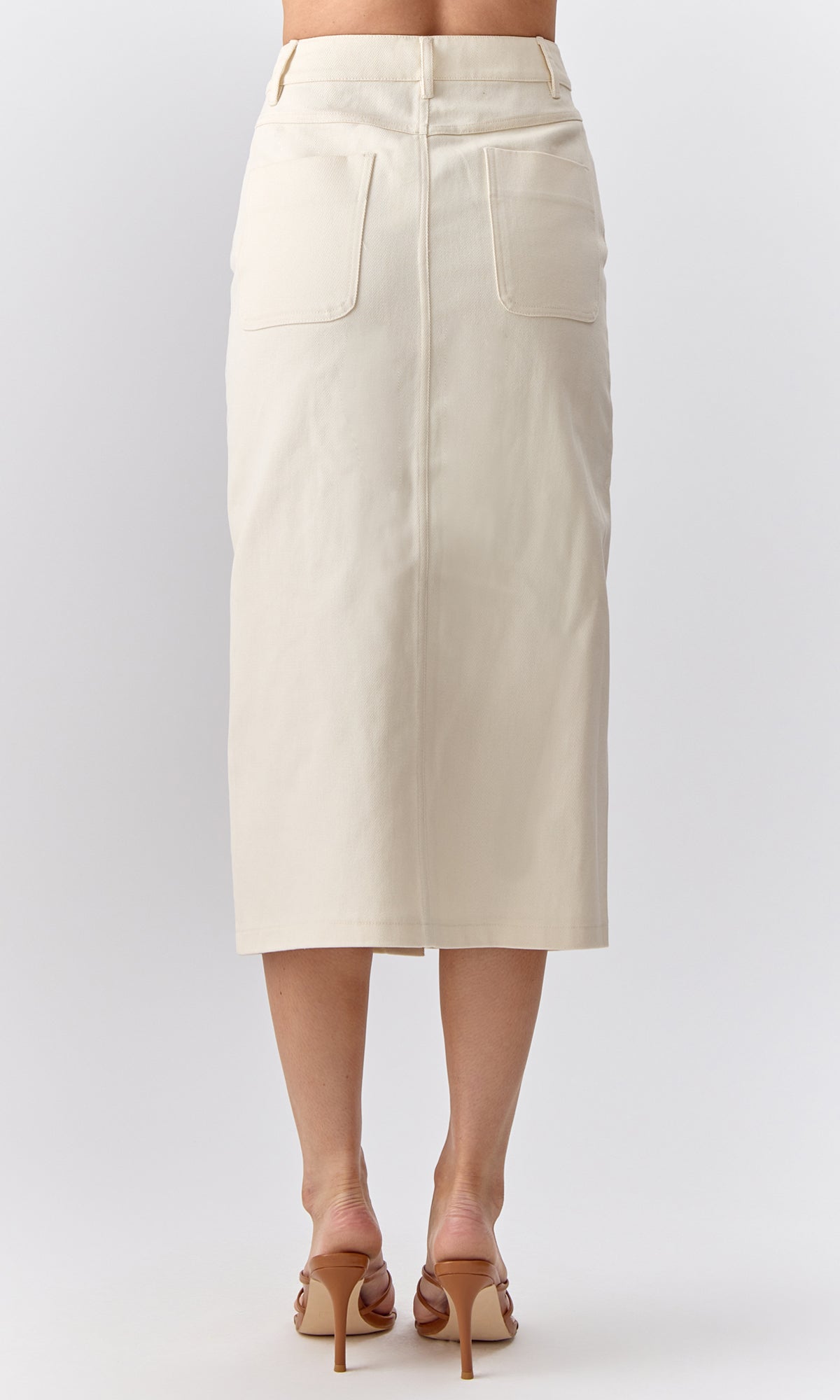 Celine Twill Midi Skirt - SALE