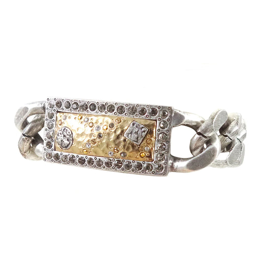Vintage Silver Harira ID Bracelet
