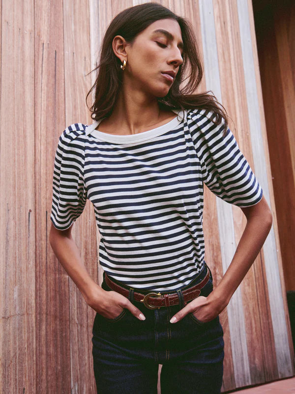 Deana Stripe Envelope T-Shirt