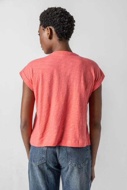 Sleeveless Boxy Crew