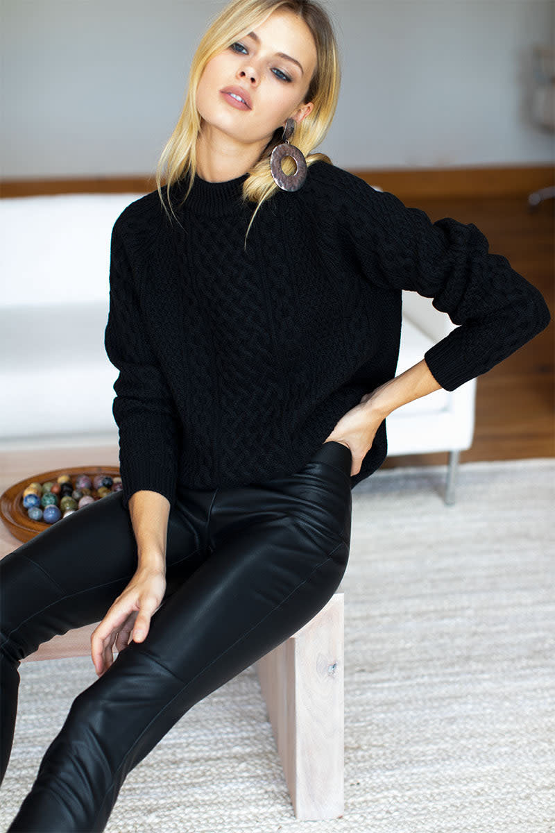 Vegan Leather Pant