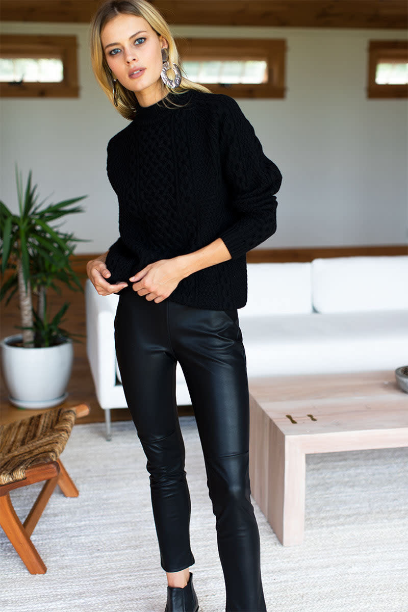 Vegan Leather Pant