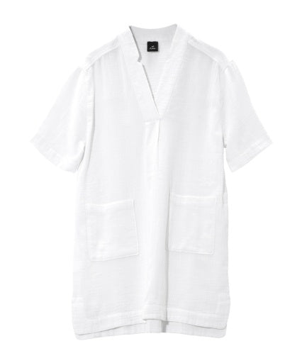 supersoft gauze maren popover dress