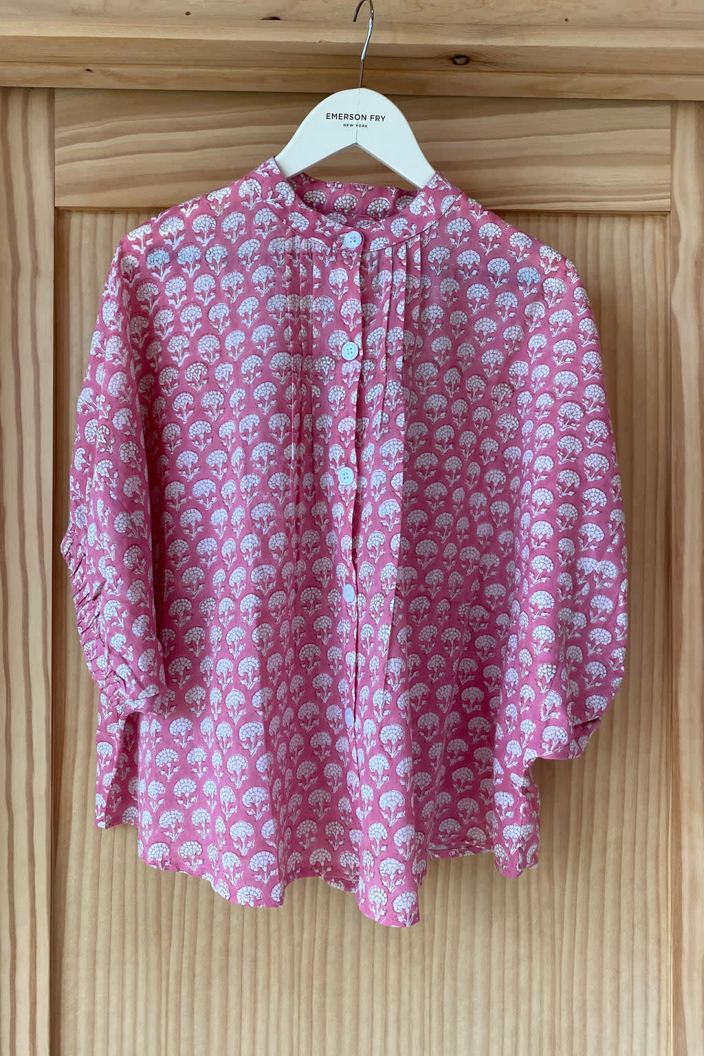 Mandarin Collar Top