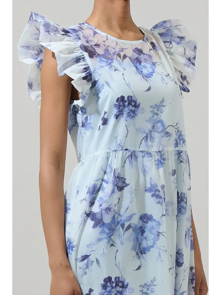 Kalla Organza Julin Midi Dress