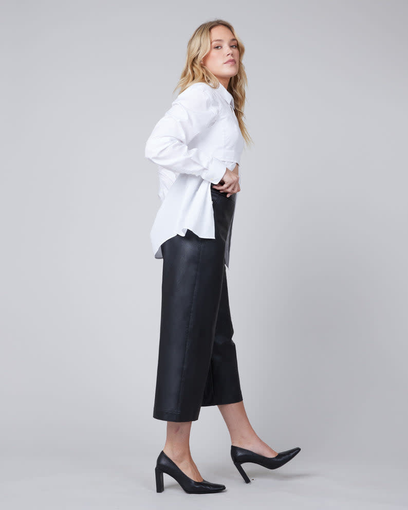 Leather-Like Culottes