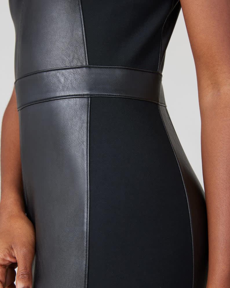 Leather Like Dress