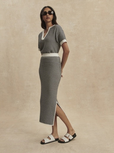 sinclair knit skirt