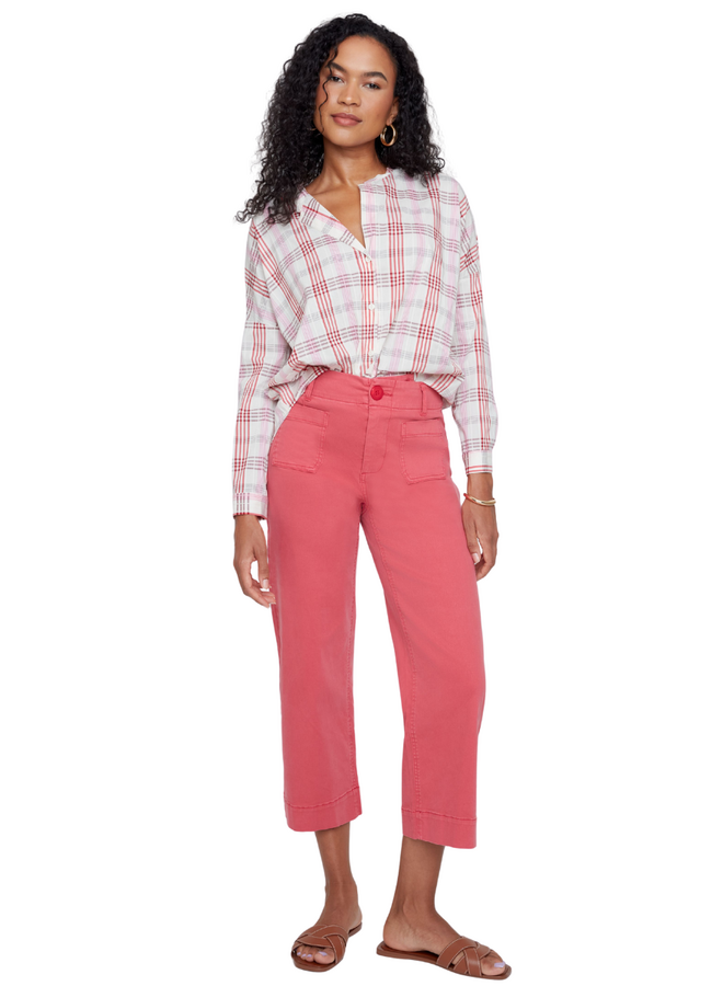 Plaid Blouse