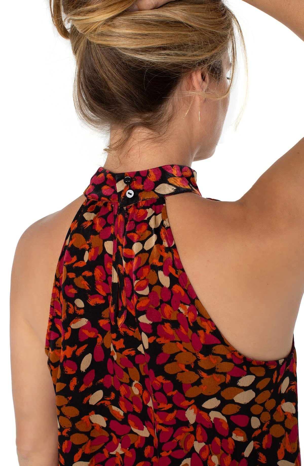 Sleeveless Mock Neck Tank