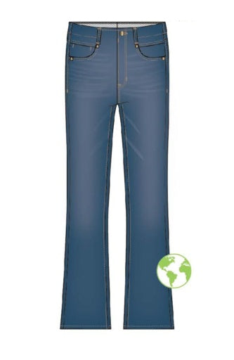 gia glider flare w/clean finished hem