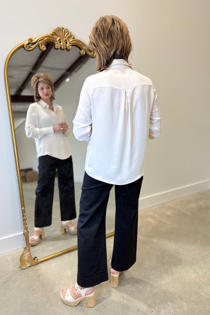 R5198 L/S Button Down Blouse