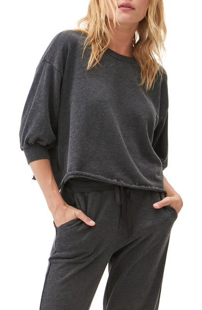Julia Elbow Puff Slv Pullover
