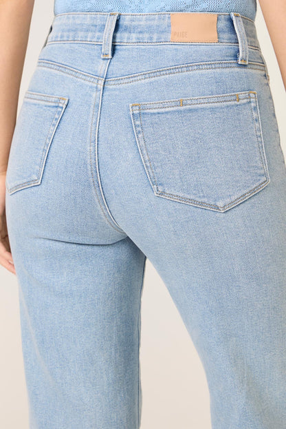 Anessa 31" front yoke stitch through pockets raw hem
