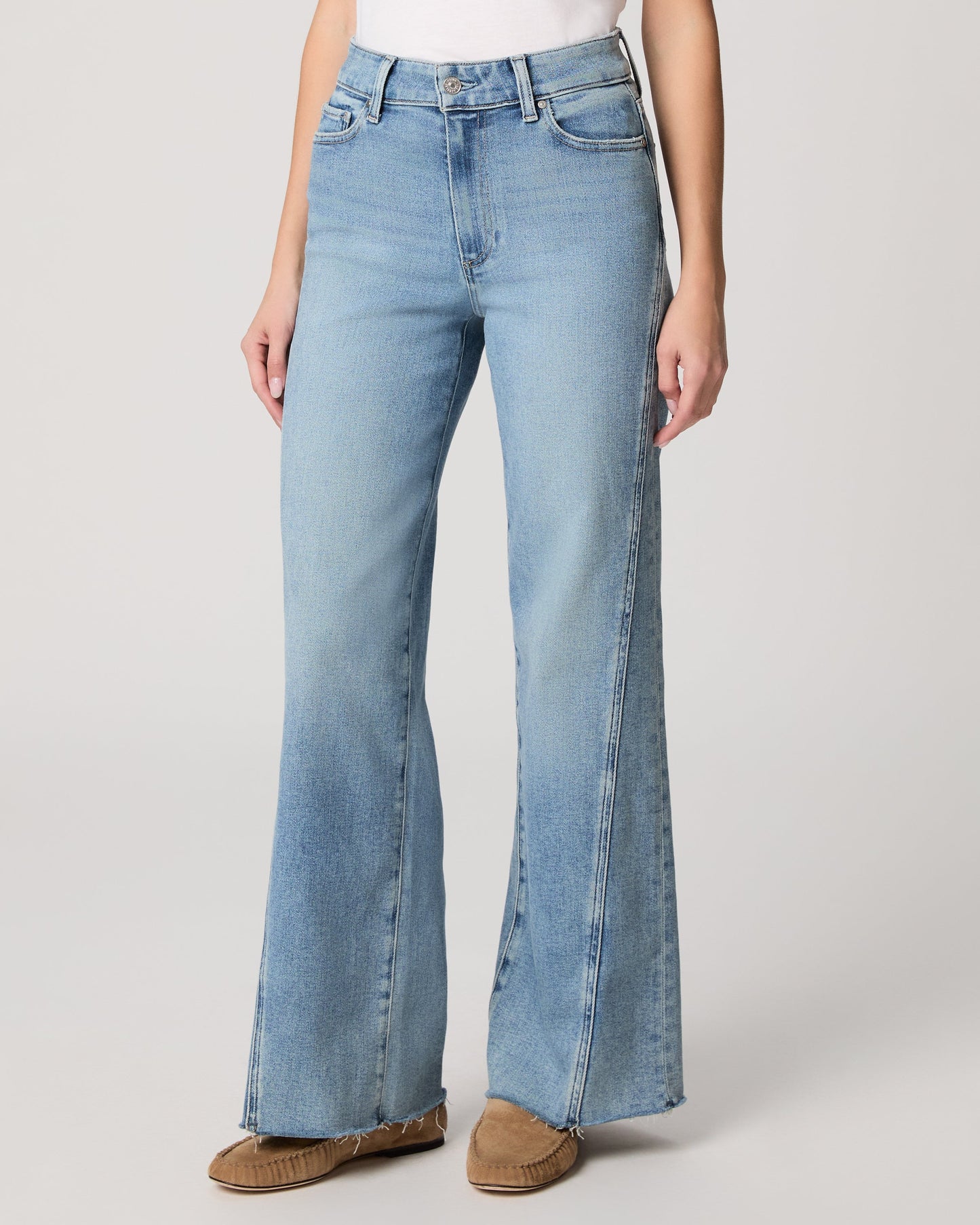 Anessa w/ twisted panel, raw hem