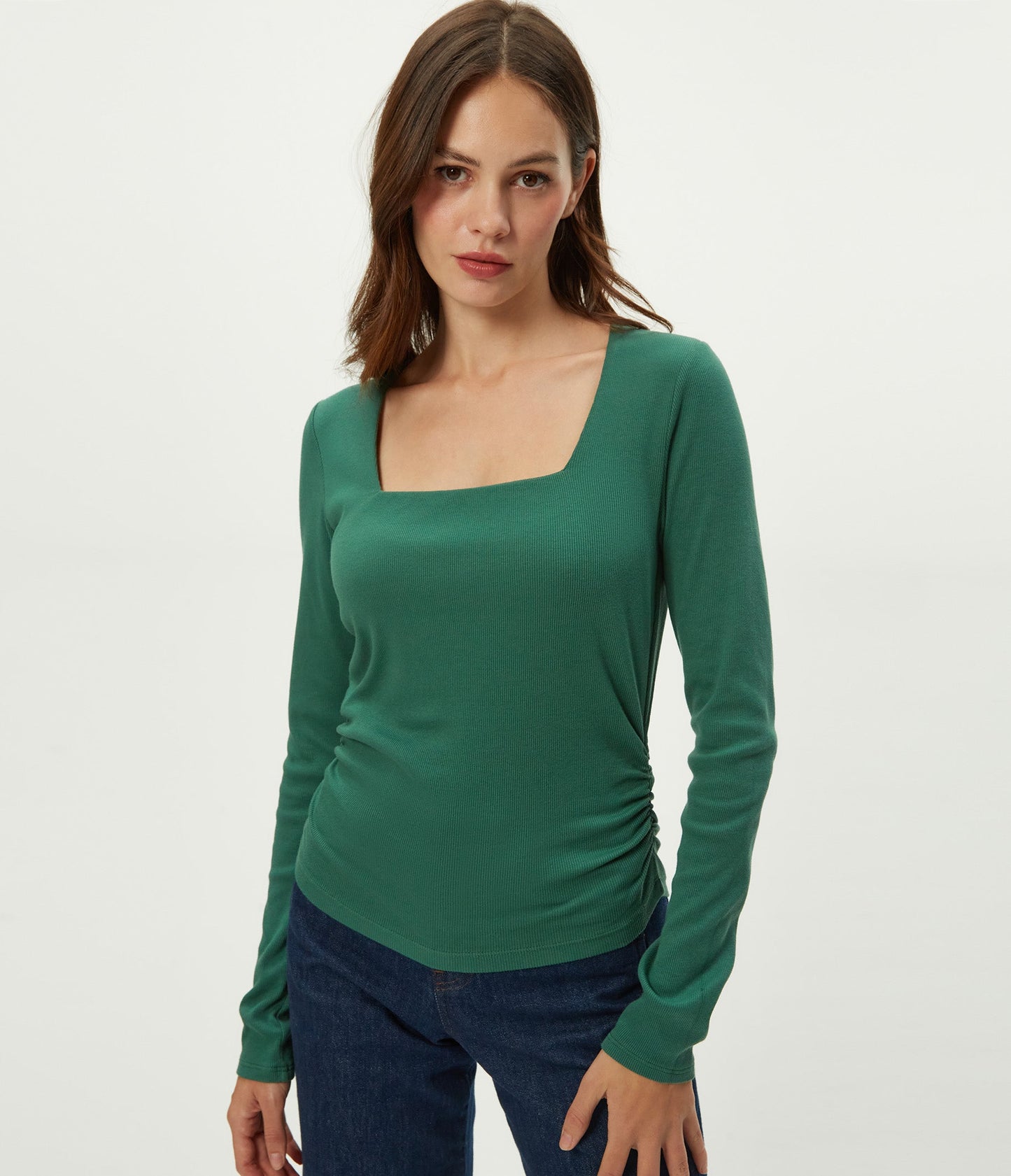 Sarah Square Neck Tee