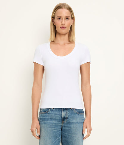 Calla Scoopneck Tee
