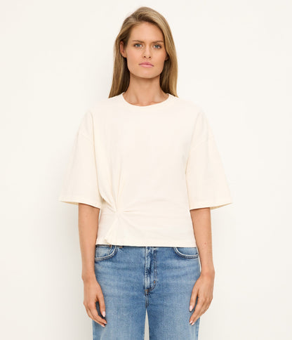 Zinnia Side Pleated Tee
