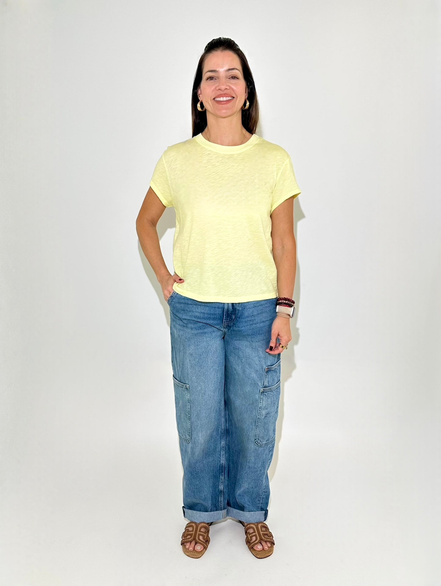 Grayson Cropped Crew Neck