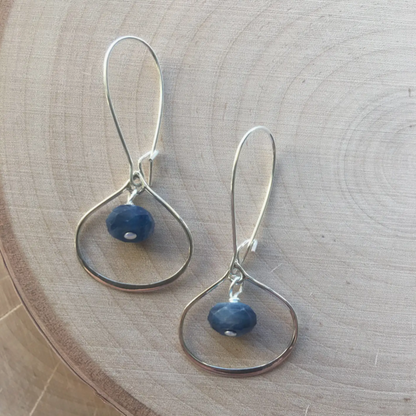 Teardrop Earrings Silver