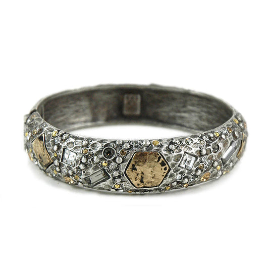 Siena Vintage Silver Marcasite Bangle