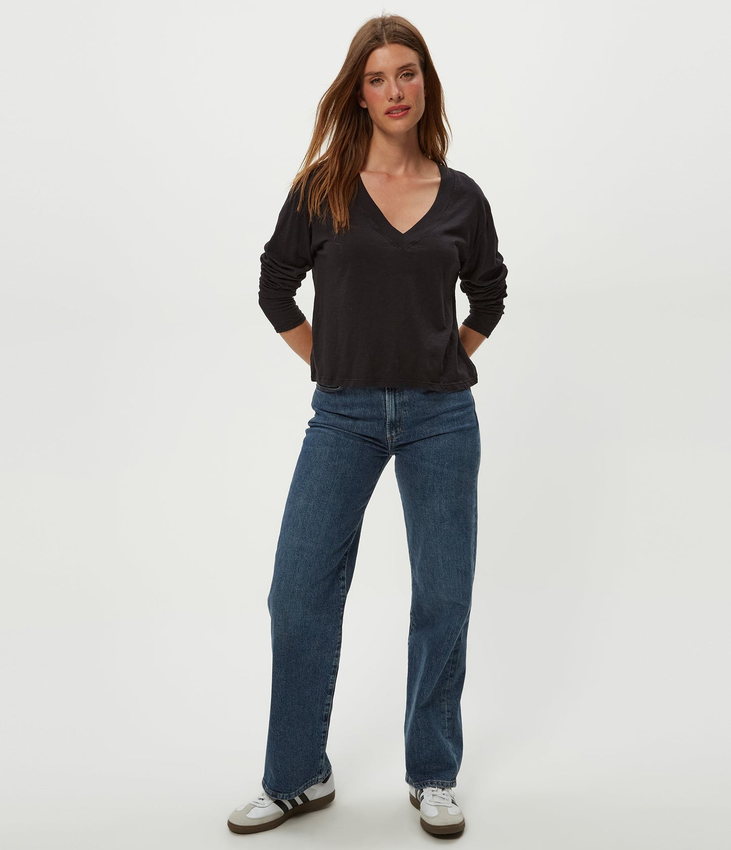 Brea Cropped LS Tee
