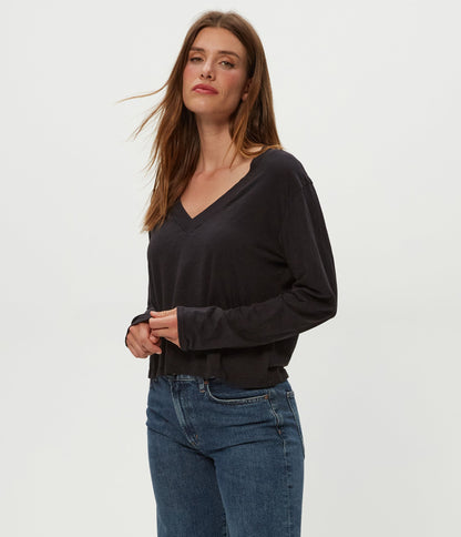 Brea Cropped LS Tee