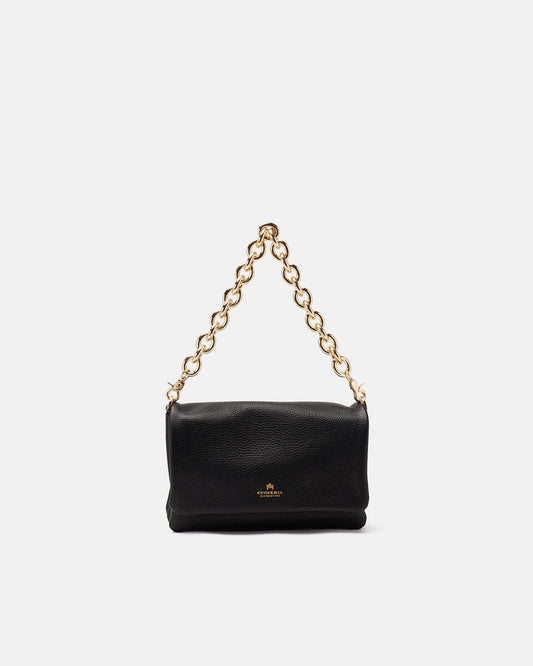 Sienna Flap Bag Nero