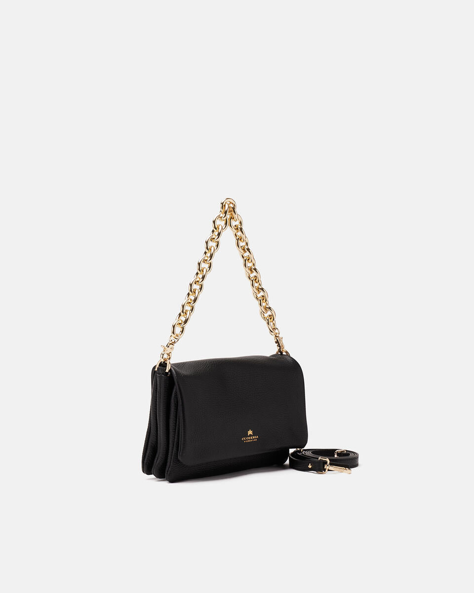 Sienna Flap Bag Nero