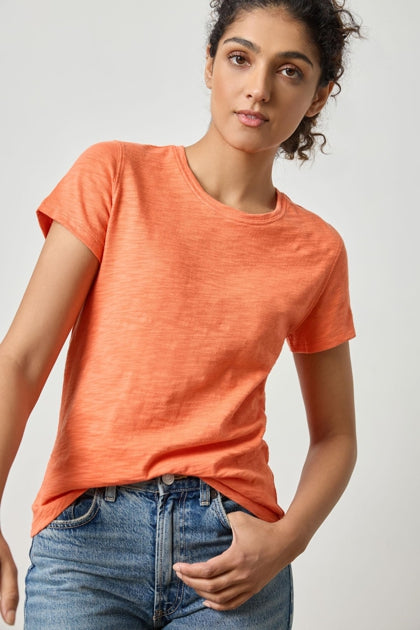 Back Seam Crewneck Tee