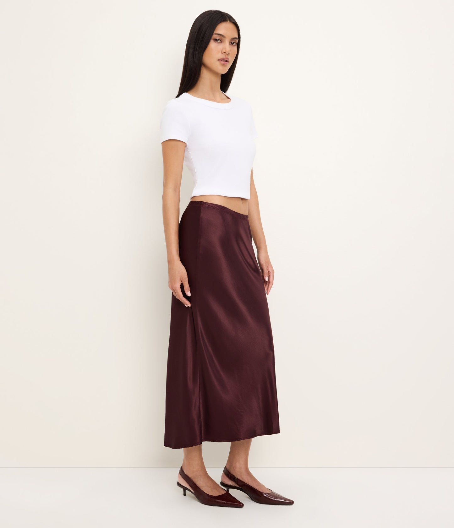 Leila Bias Cut Skirt