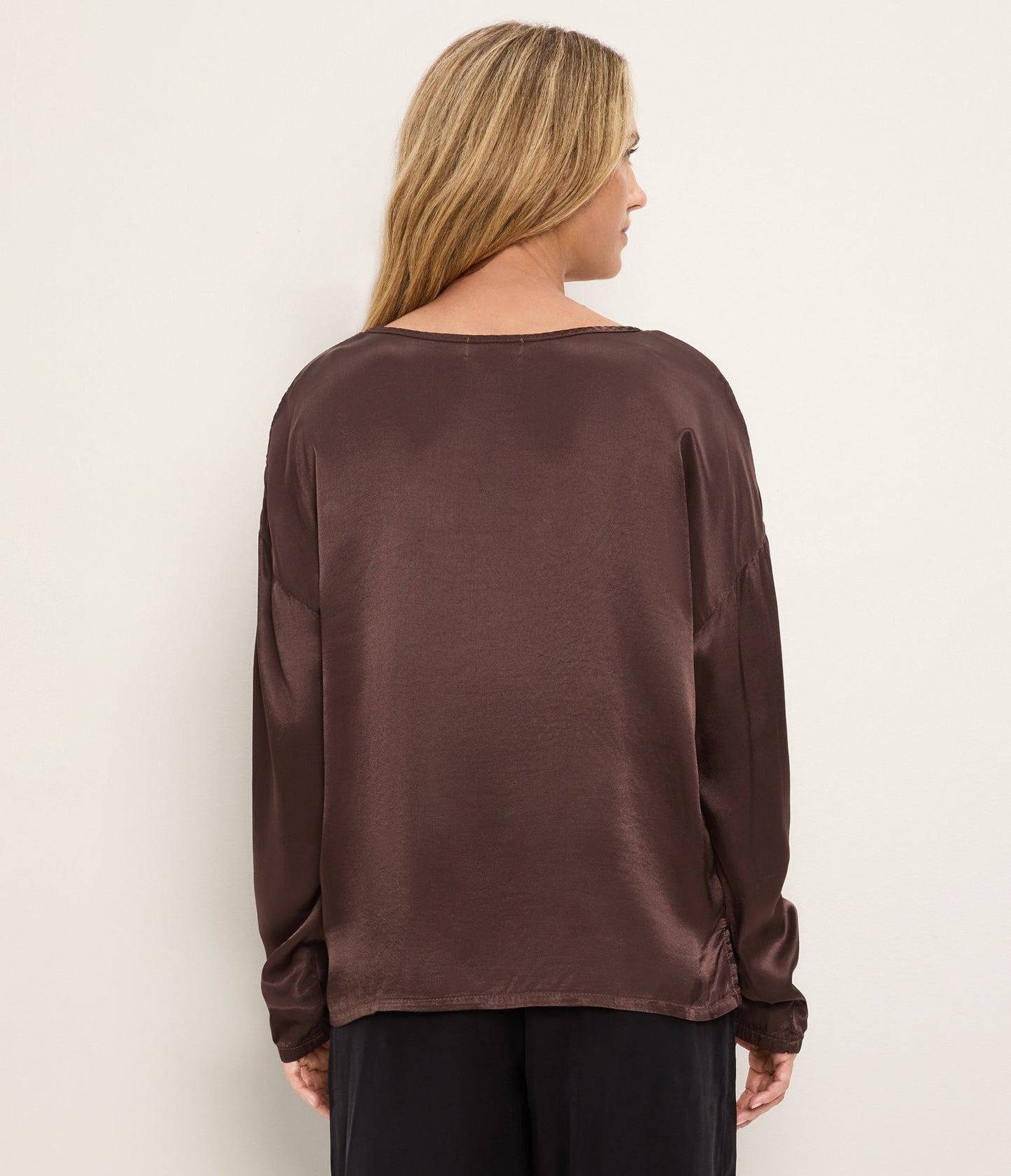 Samira LS Satin Tee