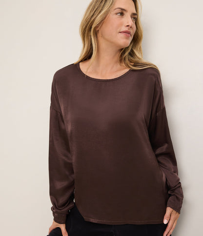 Samira LS Satin Tee