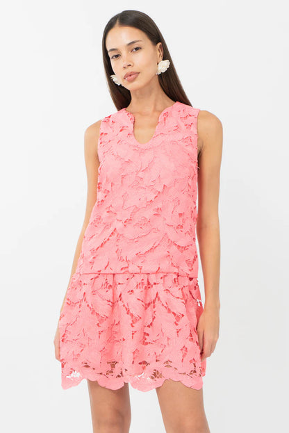 Francesca Drop Waist Mini Dress