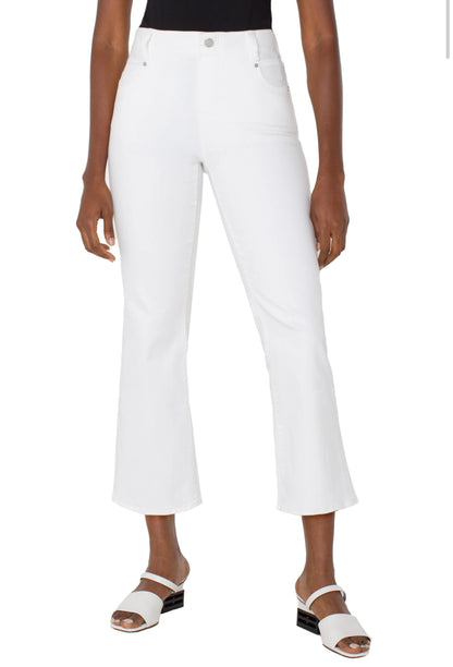 gia glider crop flare w tulip back slit 25.5"