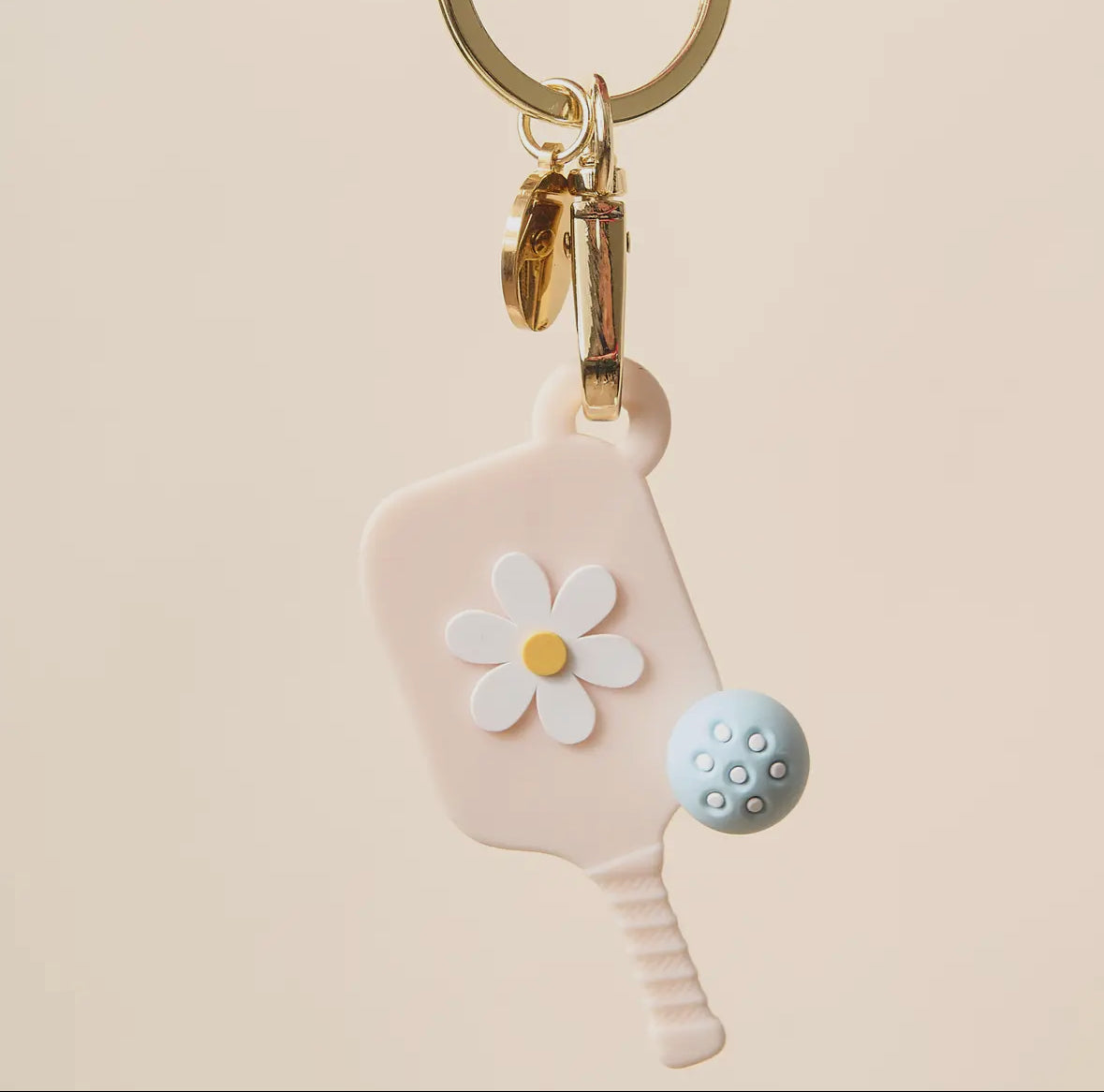Pickleball Paddle Keychain