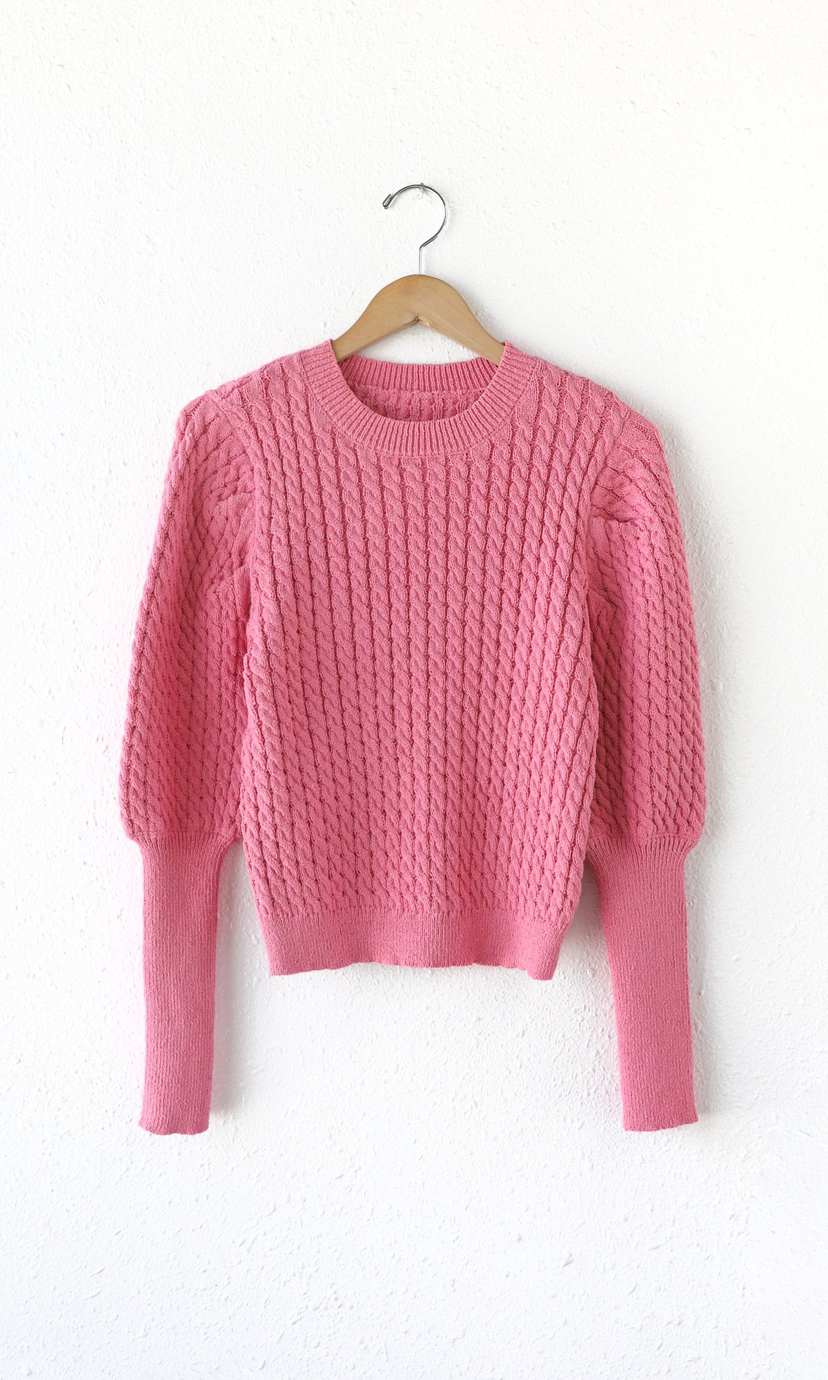 Suzane Puff Sleeve Knit Top
