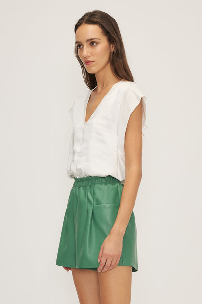 Hudson Leather Short