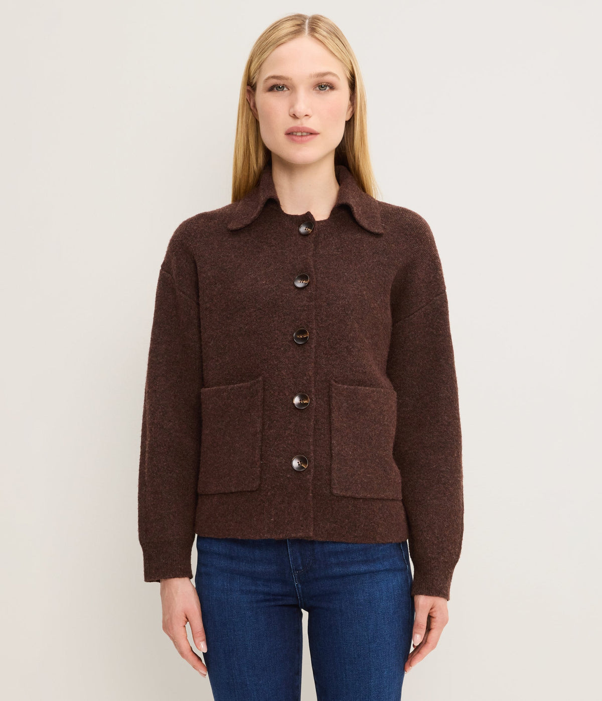 Bree Shirt Collar Jacket