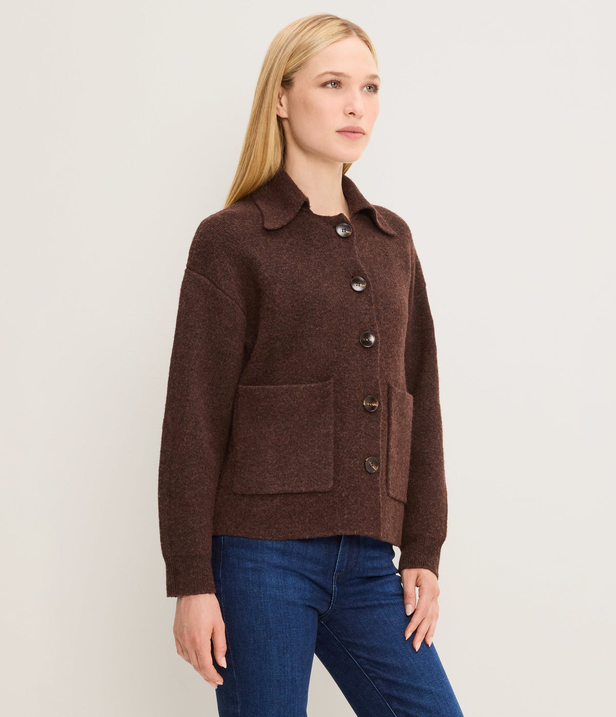 Bree Shirt Collar Jacket