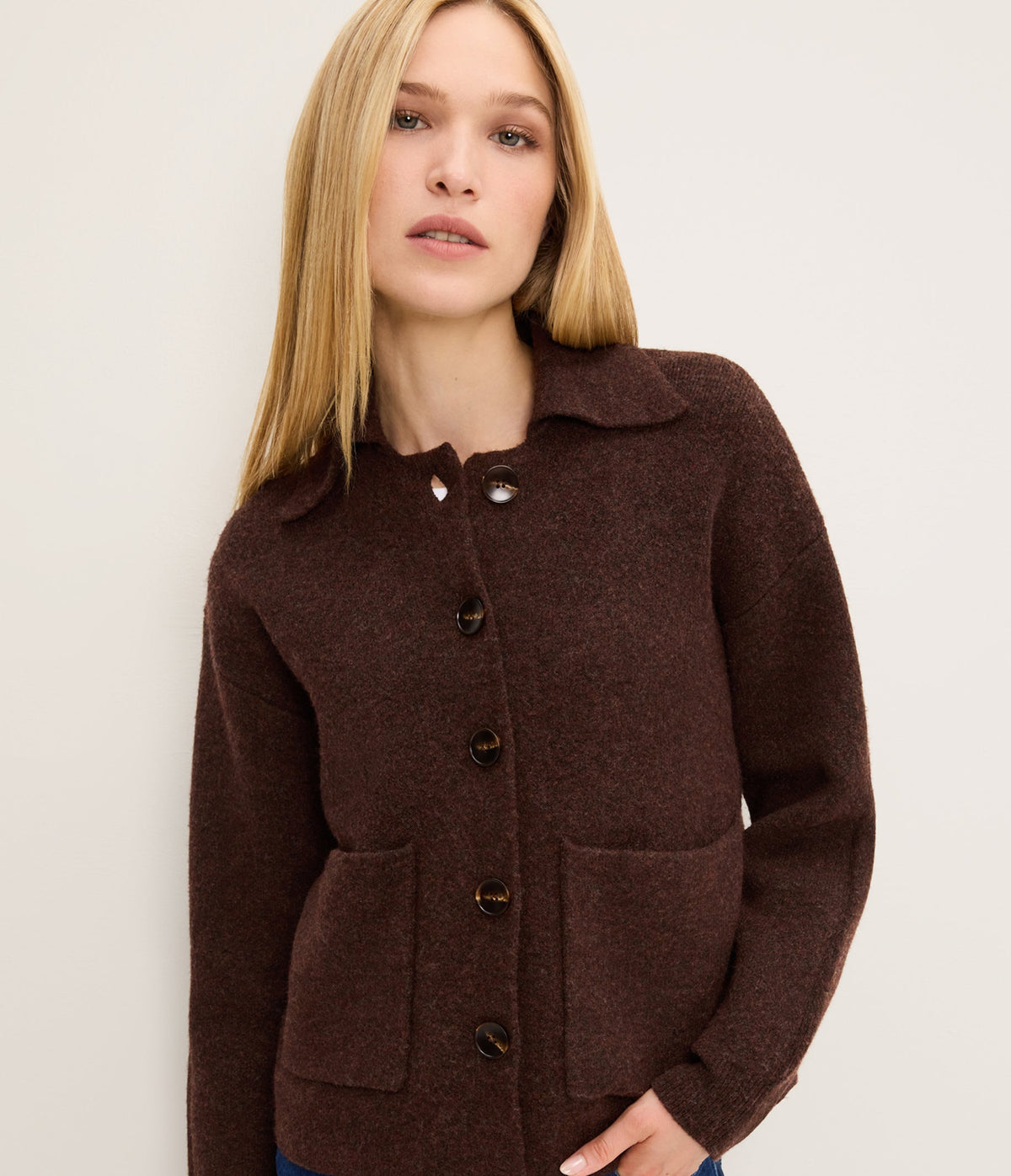 Bree Shirt Collar Jacket