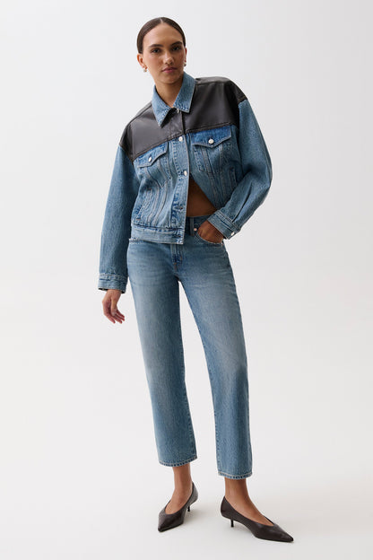 Issa Ankle Mid Rise Relaxed Ankle Straight