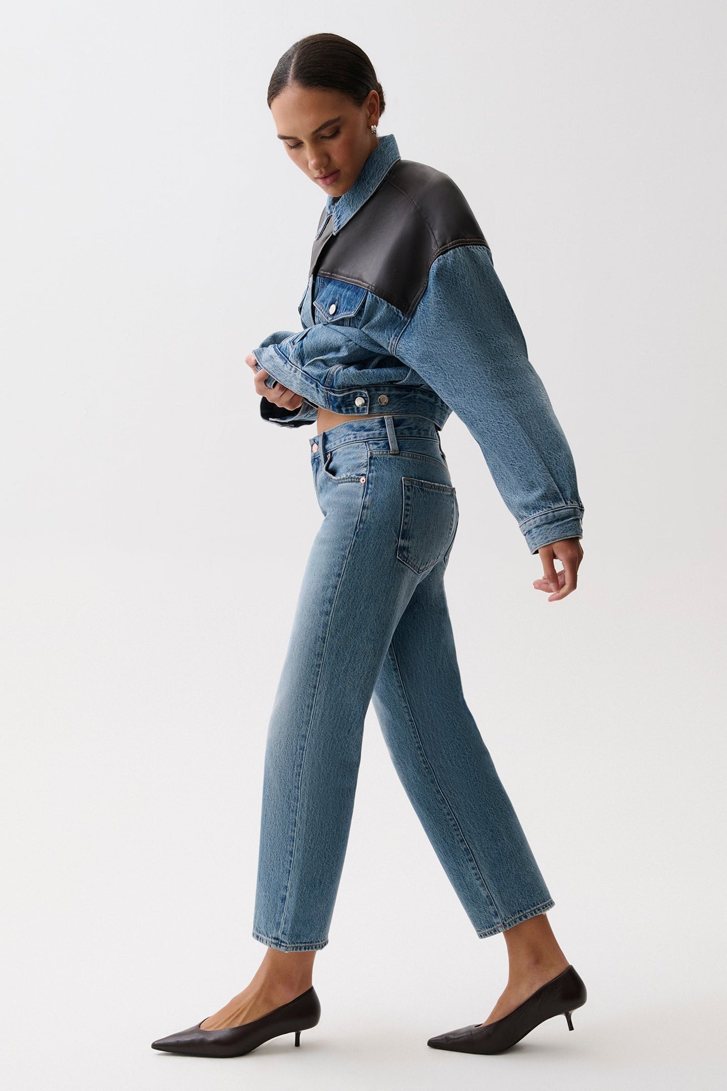 Issa Ankle Mid Rise Relaxed Ankle Straight