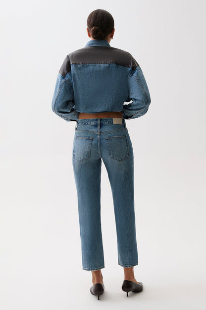 Issa Ankle Mid Rise Relaxed Ankle Straight