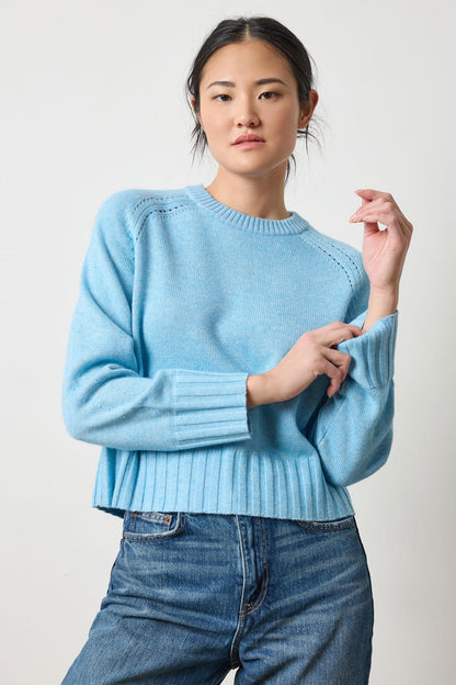 Saddle Sleeve Sweater