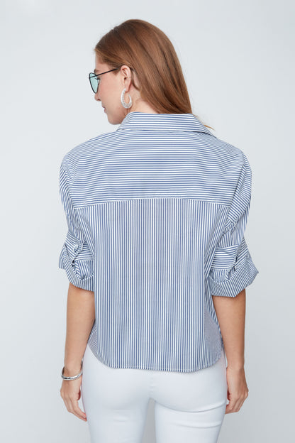 R5213 Stripe Blouse