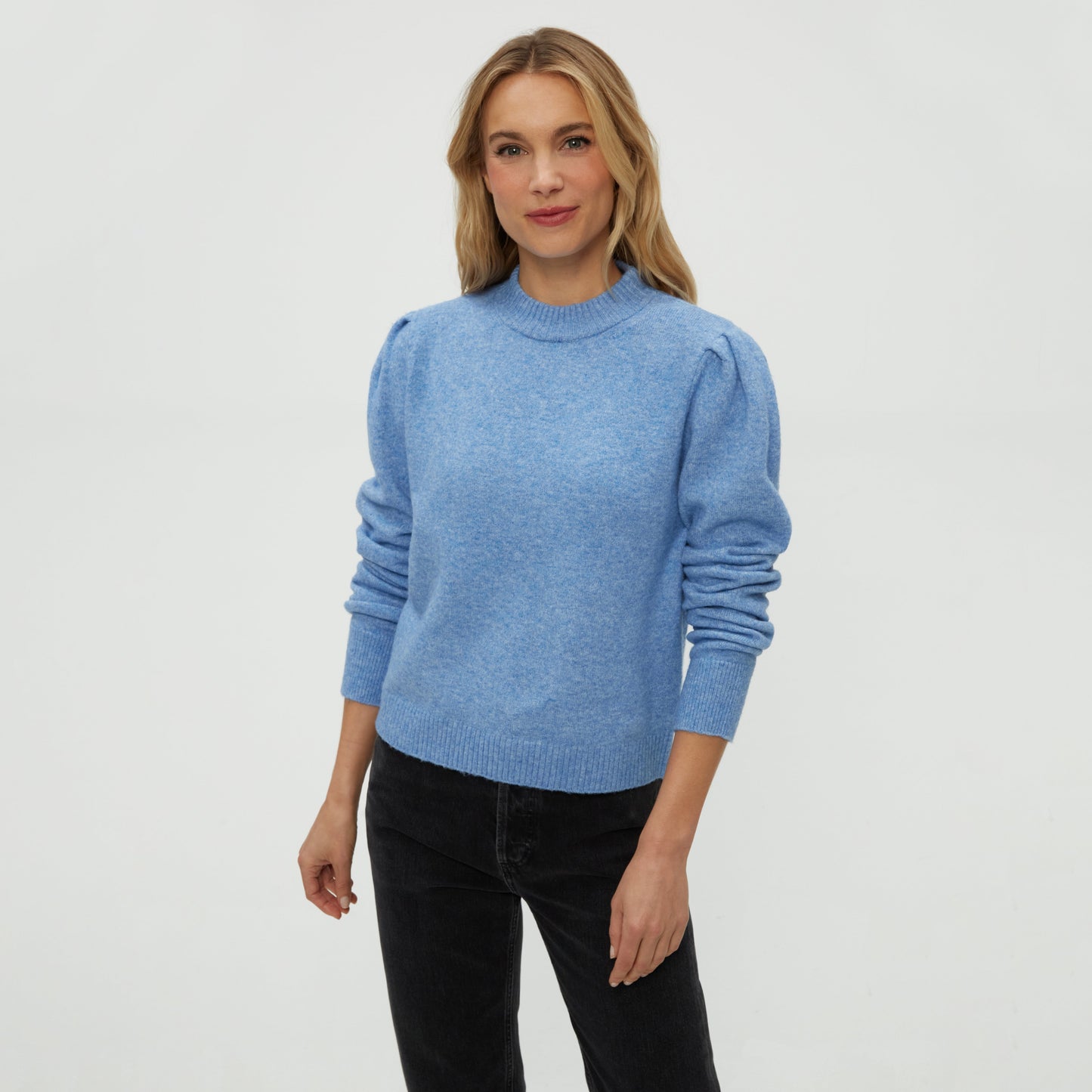 Genova Puff Sleeve Pullover