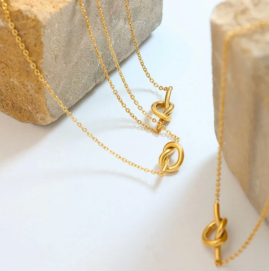 Love Me Knot Necklace